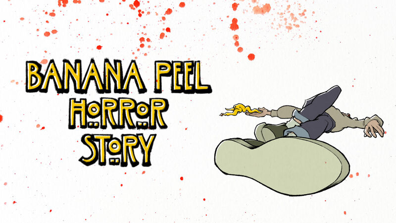 Banana Peel Horror Story | Ultrakorte 2D Animatie