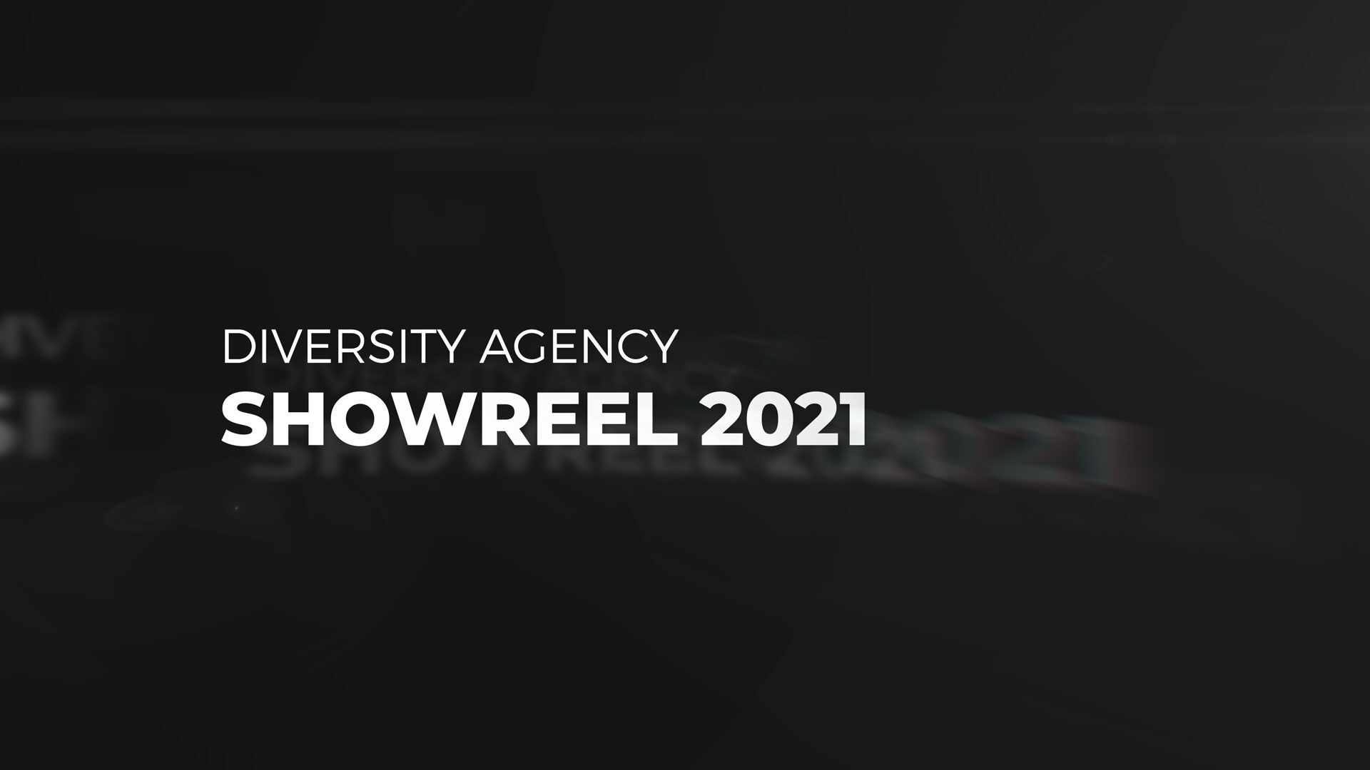 Diversity Agency - Showreel 2021