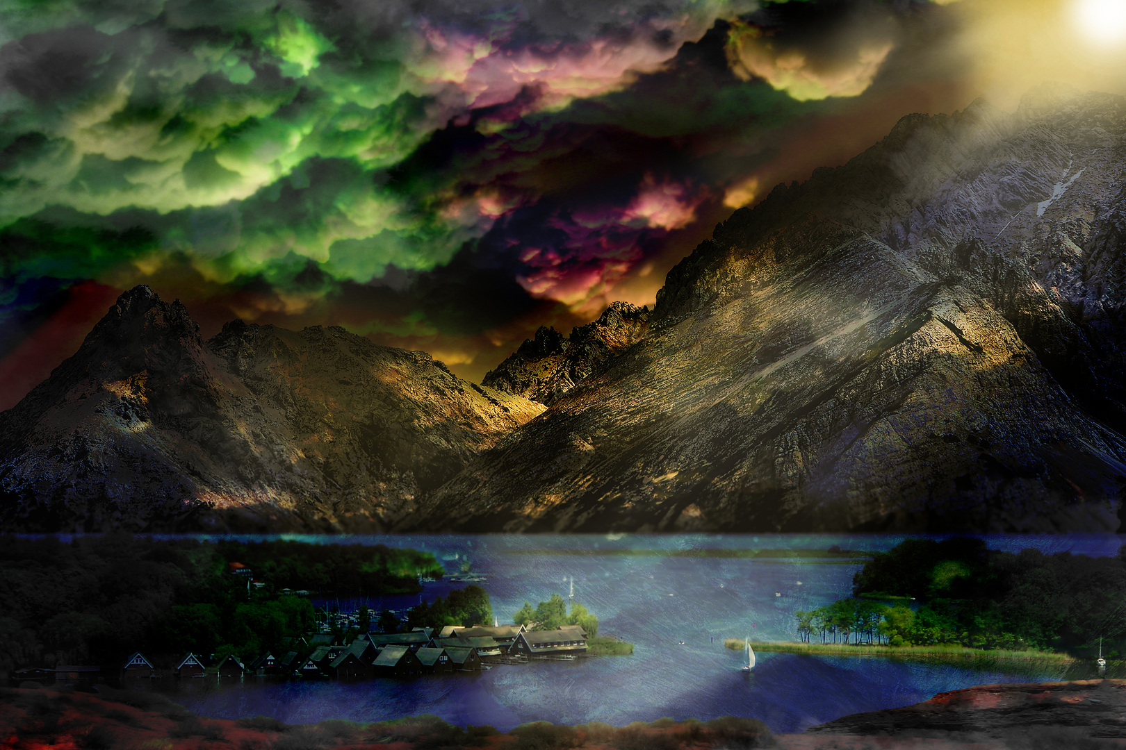 Dramatisch landshap 2 HD 2