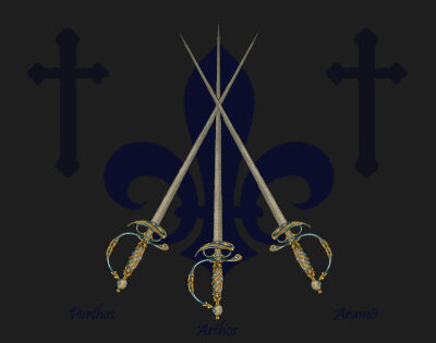 Three Musketeers  - Title Animatie