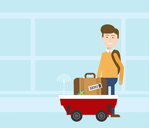 Van der Lande -  Fleet animatie video: Let's re-imagine baggage logistics!